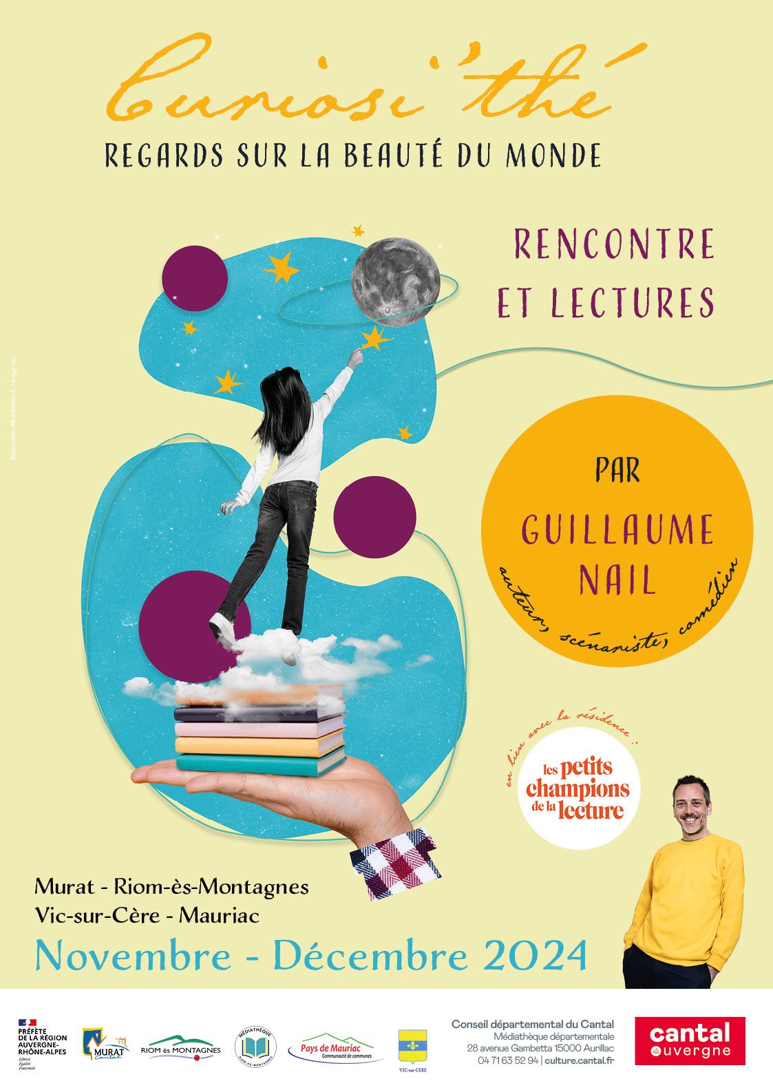 affiche curiosithe Guillaume Nail