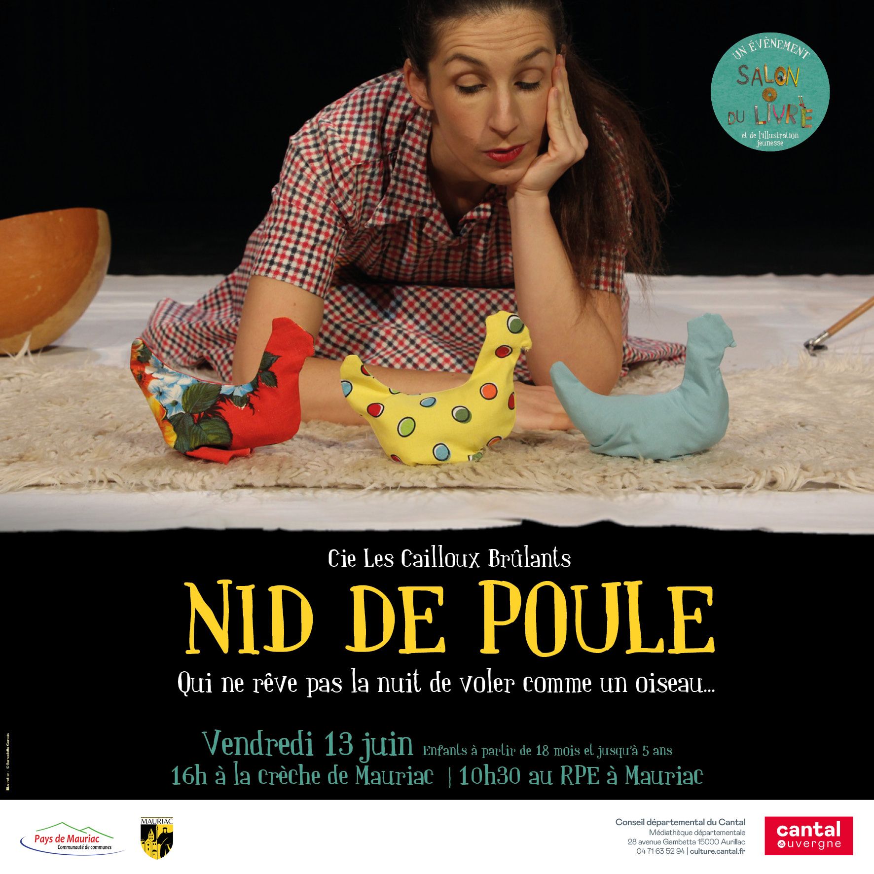 affiches Cspectacles cailloux brulants SLJ25